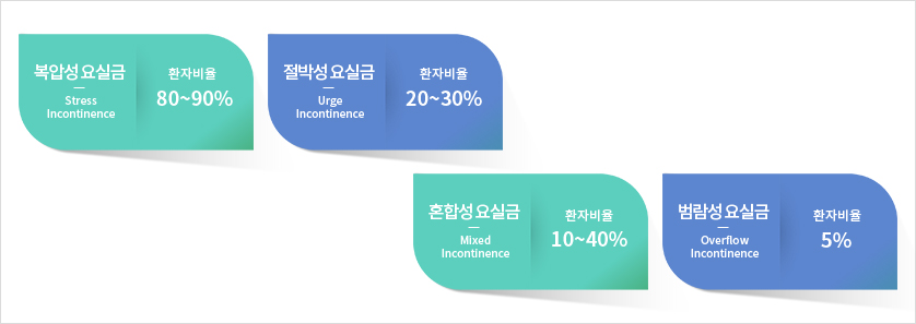 요실금의 종류