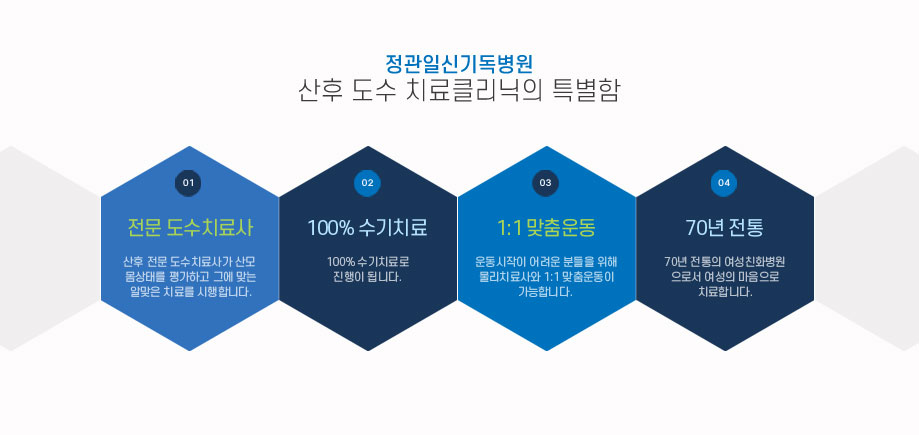 산후도수치료클리닉의특별함